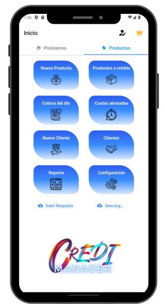 CrediManager IOS y ANDROID